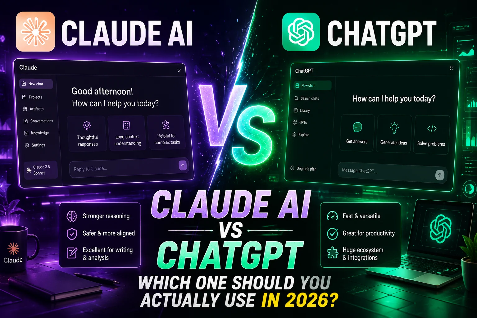 Claude AI vs ChatGPT: Which One Should You Actually Use in 2026?