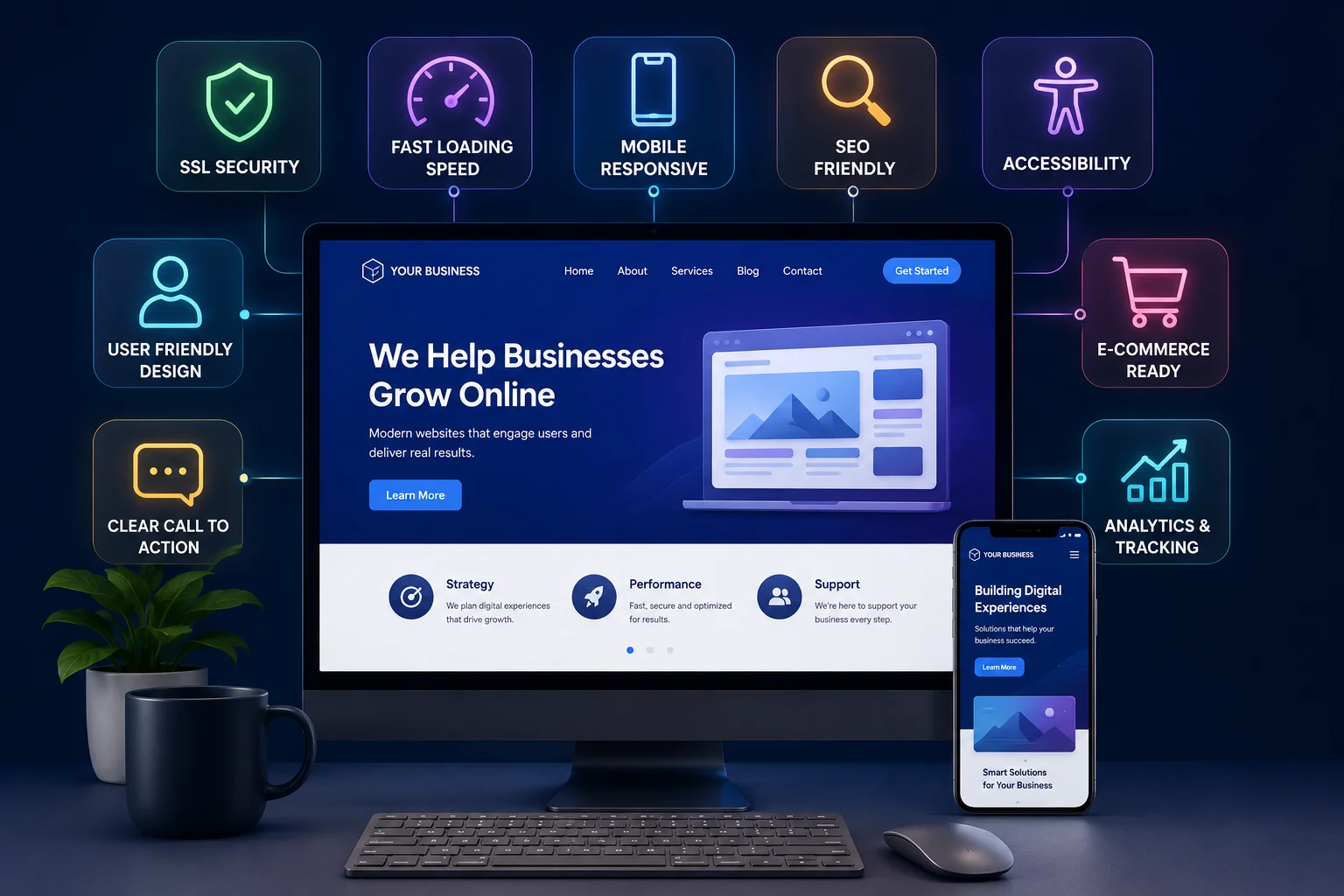 Best Website Features Every Business Needs in 2026