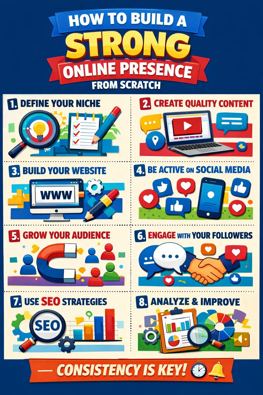 How to Build a Strong Online Presence from Scratch